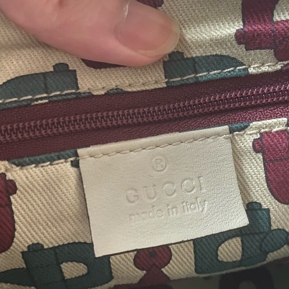 Gucci White Ivory Leather Shoulder Bag - Picture 4 of 9